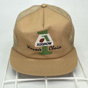 Vintage K-Products ASGROW Winner's Choice‎ Snapback Trucker Hat Mesh